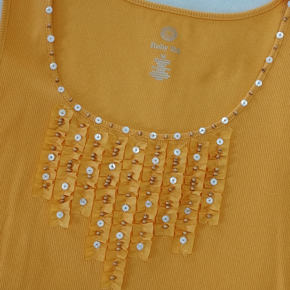 ⬅️EXTRA PHOTOS For Ruby Rd 2 pc Set Sequin Detail